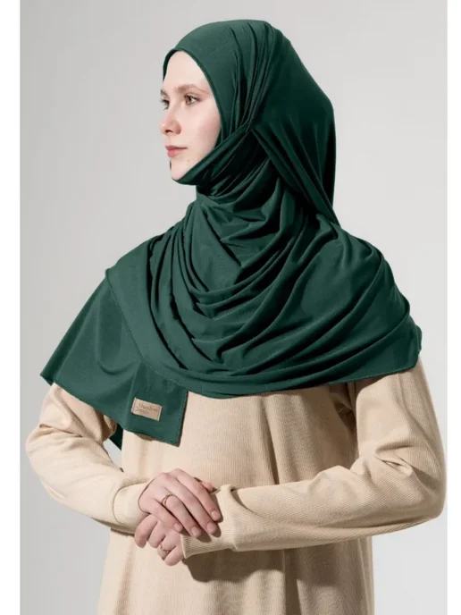 Muslim Dress Хиджаб мусульманский шарф калифорния, зеленый, фото 3