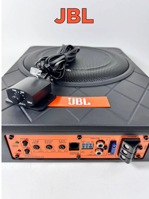 Mitrik Автомобильный активный cабвуфер в машину JBL 3000 Вт, вариант, фото 4
