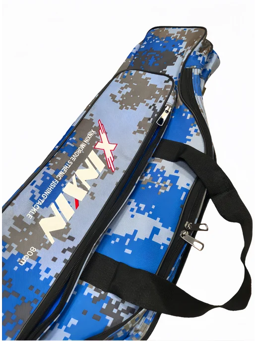 Чехол рыболовный для удочек 80CM, голубой, фото 5