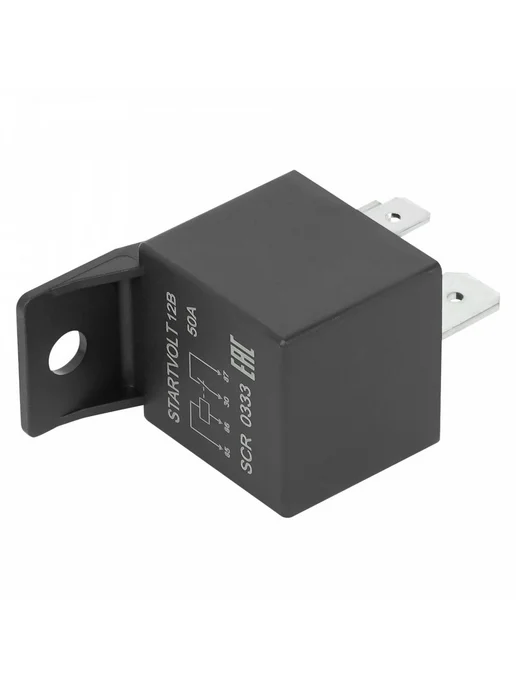 STARTVOLT Реле 4 контактное 12V 30A с кронштейном без резистора, 50A, фото 8