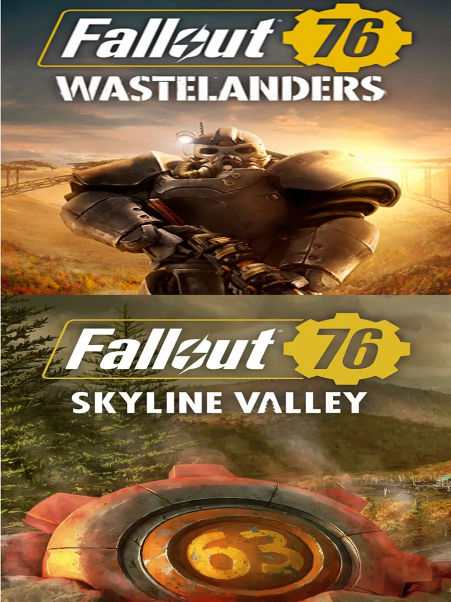 Fallout 76 + Wastelanders+Skyline Valley, код ключ, Steam