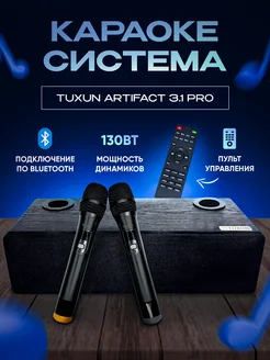 Караоке система с пультом Artifact 3.1 PRO чёрный Tuxun 397215937 купить за 15 420 ₽ в интернет‑магазине Wildberries