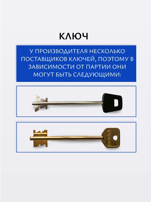 Сенат Замок накладной для входной двери, калитки уличный ЗНС-10-21, 4 шт, фото 7