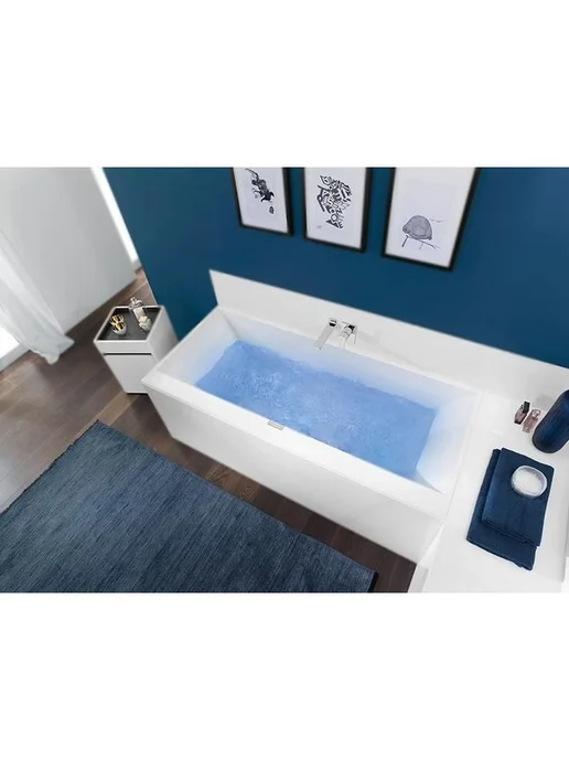 Villeroy & Boch Квариловая ванна Squaro Edge 12 190х90 без гидромассажа, 190x90, фото 7