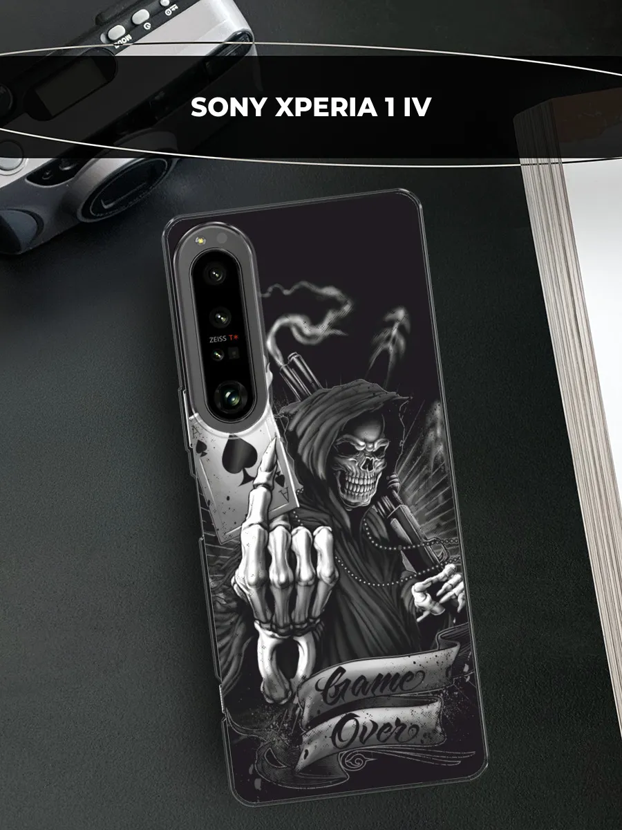 Чехол на Xperia 1 IV скелет