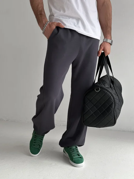 HYPEWEAR Широкие спортивные штаны, серый, фото 8