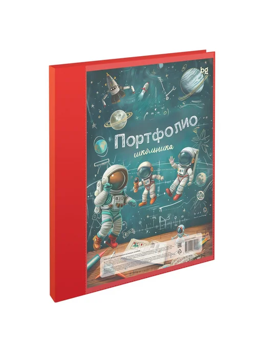 BG Папка-портфолио школьника, 1 шт, 1 шт