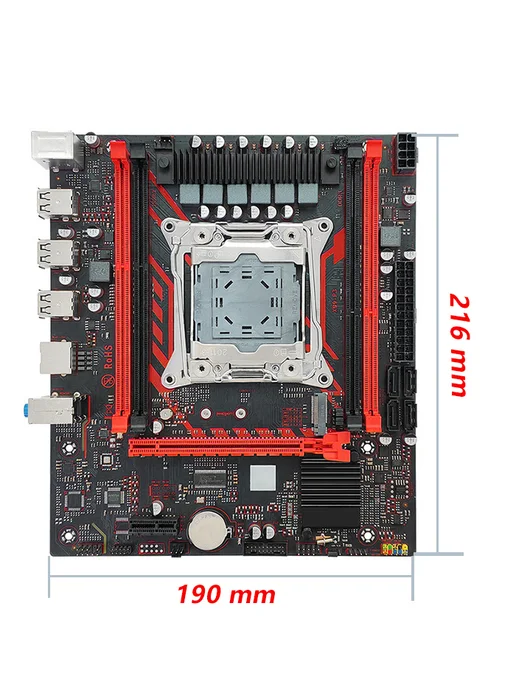 Huassen X99 P3 материнская плата LGA 2011-3 Поддерживает только DDR3, вариант, фото 4