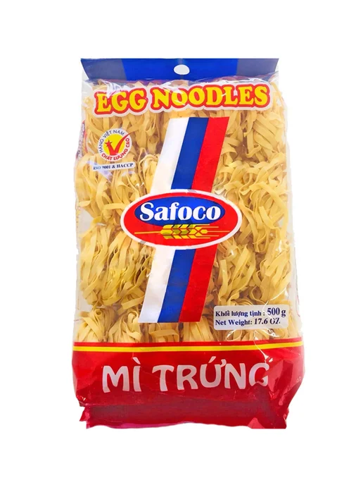 Safoco Лапша яичная широкая гнезда, 500 г, 500 г