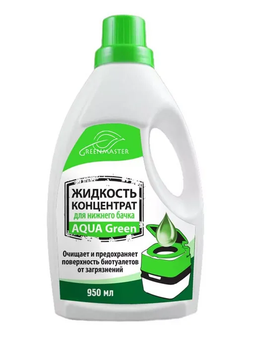 GREENMASTER Жидкость для биотуалета нижняя, 1 л, 950 мл, фото 3