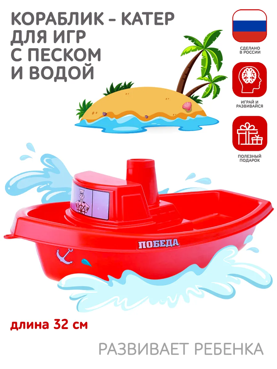 Кораблик для ванной Игровой набор для купания паром лодочка