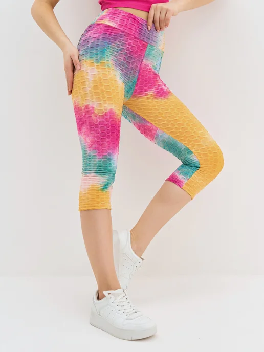 Z&M MODA Капри Вафли, желтый, фото 4