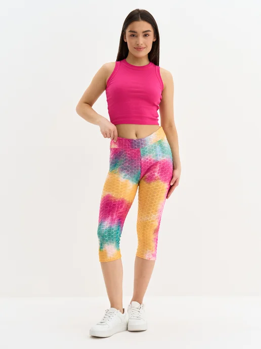 Z&M MODA Капри Вафли, желтый, фото 6