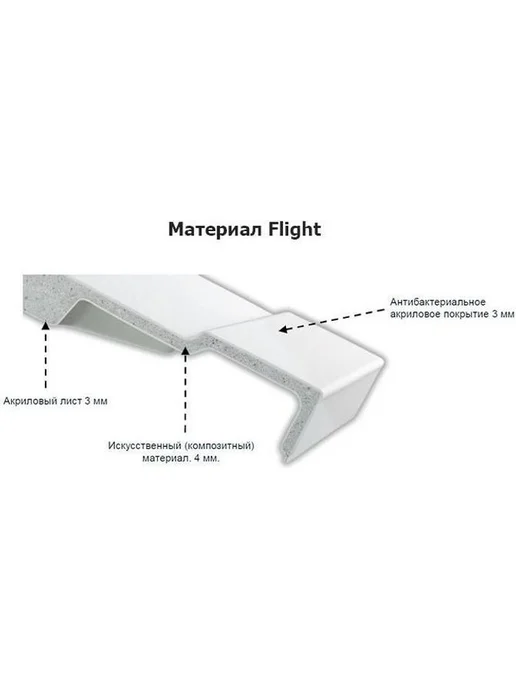 Jacob Delafon Душевой поддон из материала Flight Flight Pure 80x80 E62, 90x90, фото 3