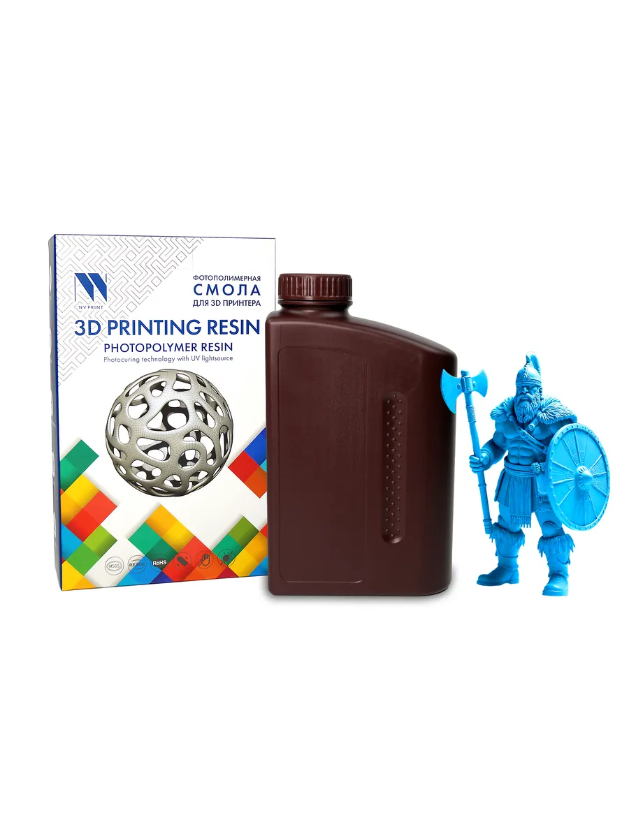 Фотополимерная смола Standard Resin Sky Blue для 3D печати