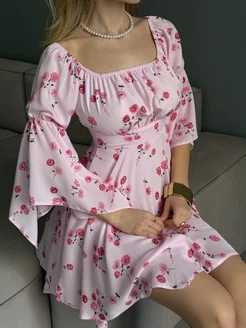 Летнее платье короткое VISCONTE 397726098 купить за 1 533 ₽ в интернет‑магазине Wildberries