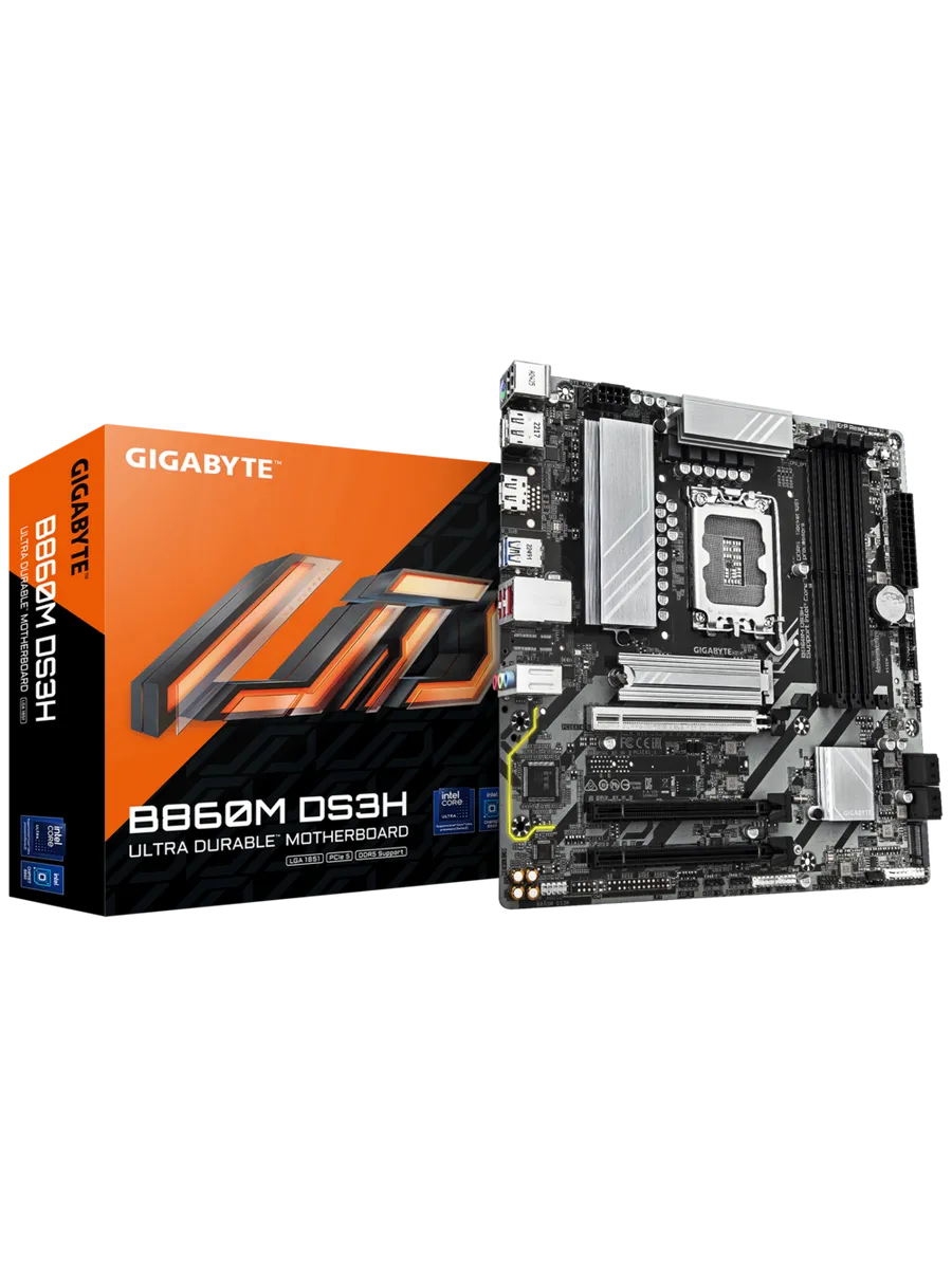 Материнская плата B860M DS3H LGA1851 Intel B860 mATX RTL