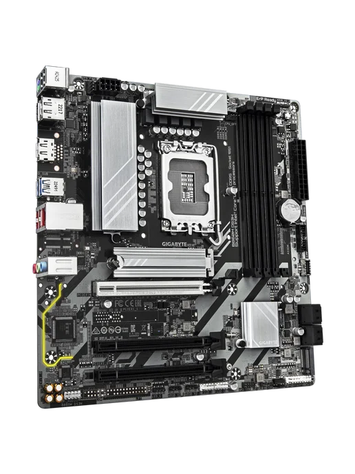 Gigabyte B860M AORUS ELITE WiFi6E ICE LGA 1851 DDR5 Материнская плата, DS3H LGA1851 Intel B860, фото 3