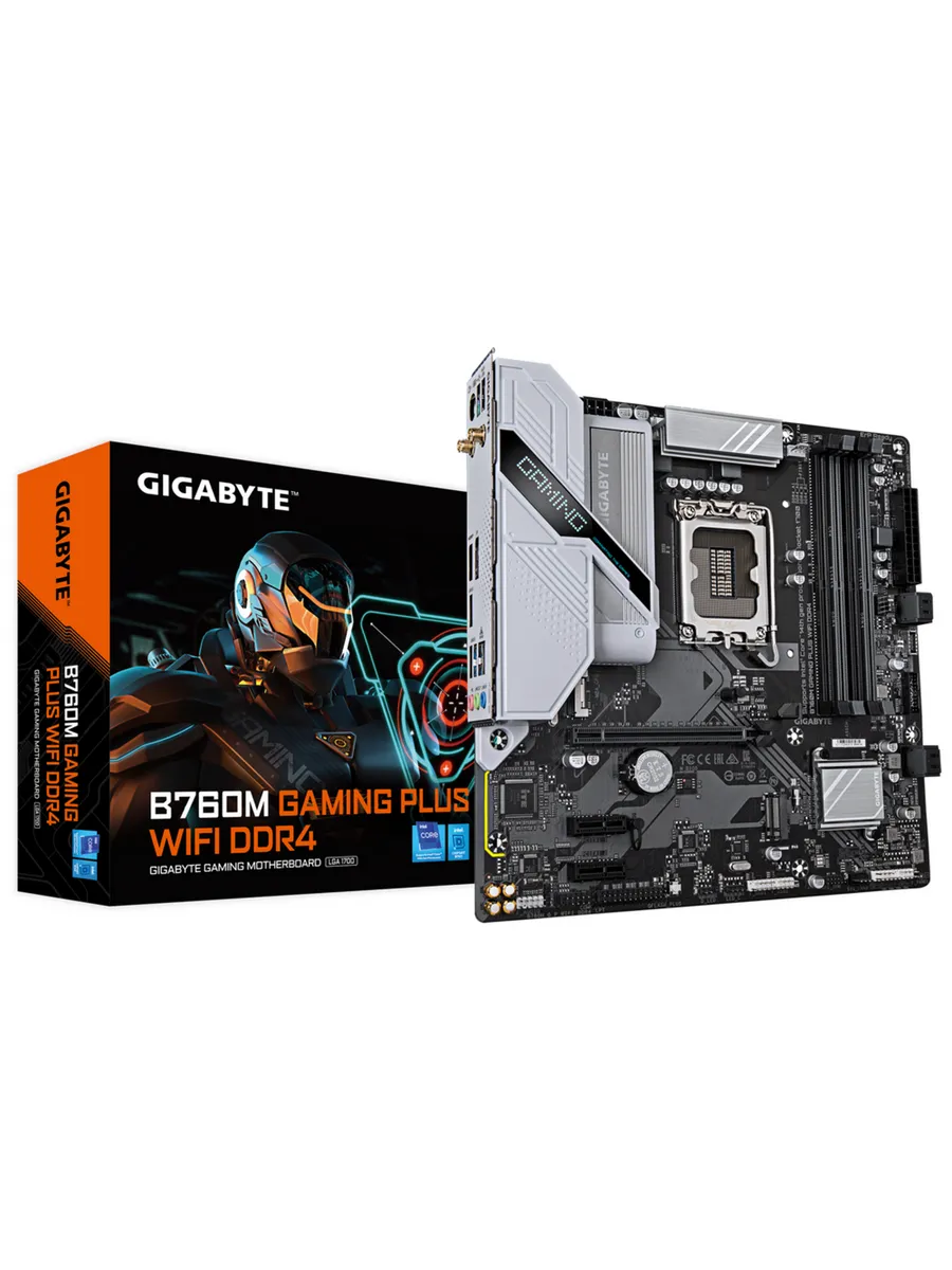 Материнская плата B760M GAMING PLUS WIFI DDR4 LGA1700 Intel