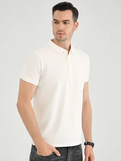 Футболка поло с коротким рукавом хлопок 398190508 купить за 643 ₽ в интернет‑магазине Wildberries