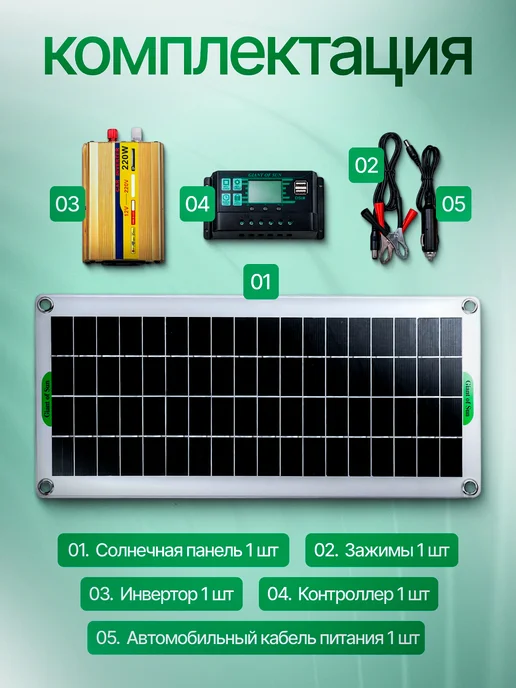 ЦЕНТР РАСПРОДАЖ Поликристаллическая солнечная панель GiantSun 12 Вт, 12 Вт, фото 4