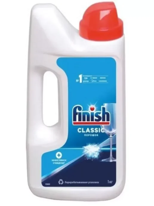Finish Порошок для посудомоечных машин 1 кг, 1 кг