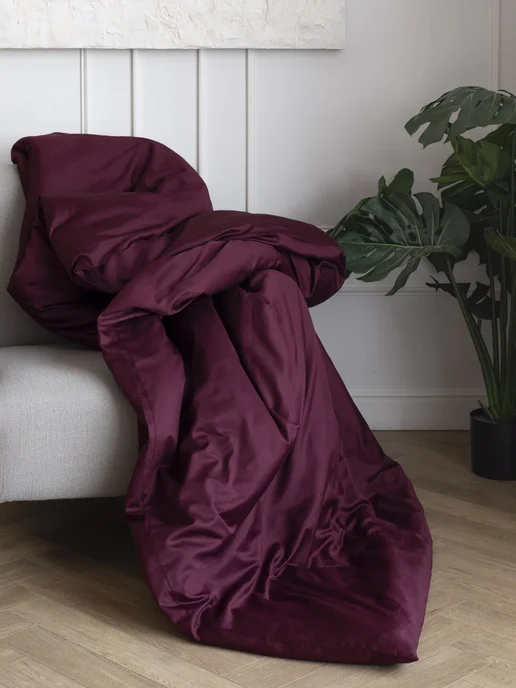 Feresa hygge Пододеяльник 2 спальный евро 200х220см Оланд, красный, фото 8