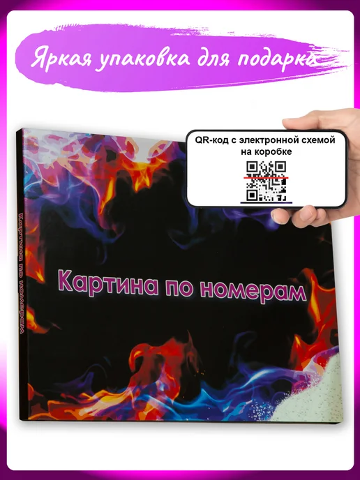 Живопись по номерам Картина по номерам Гарри Поттер абстракция Harry Potter, белый, фото 6