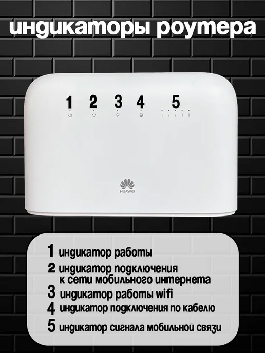 Huawei 4G Wi Fi роутер B715s-23c с сим картой и внешними антеннами, 4 г, фото 3