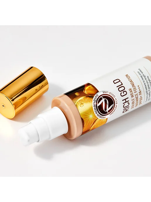 ENOUGH Тональная основа с золотом для сияния кожи Spf 50 №13 100 мл, 100 мл, фото 2