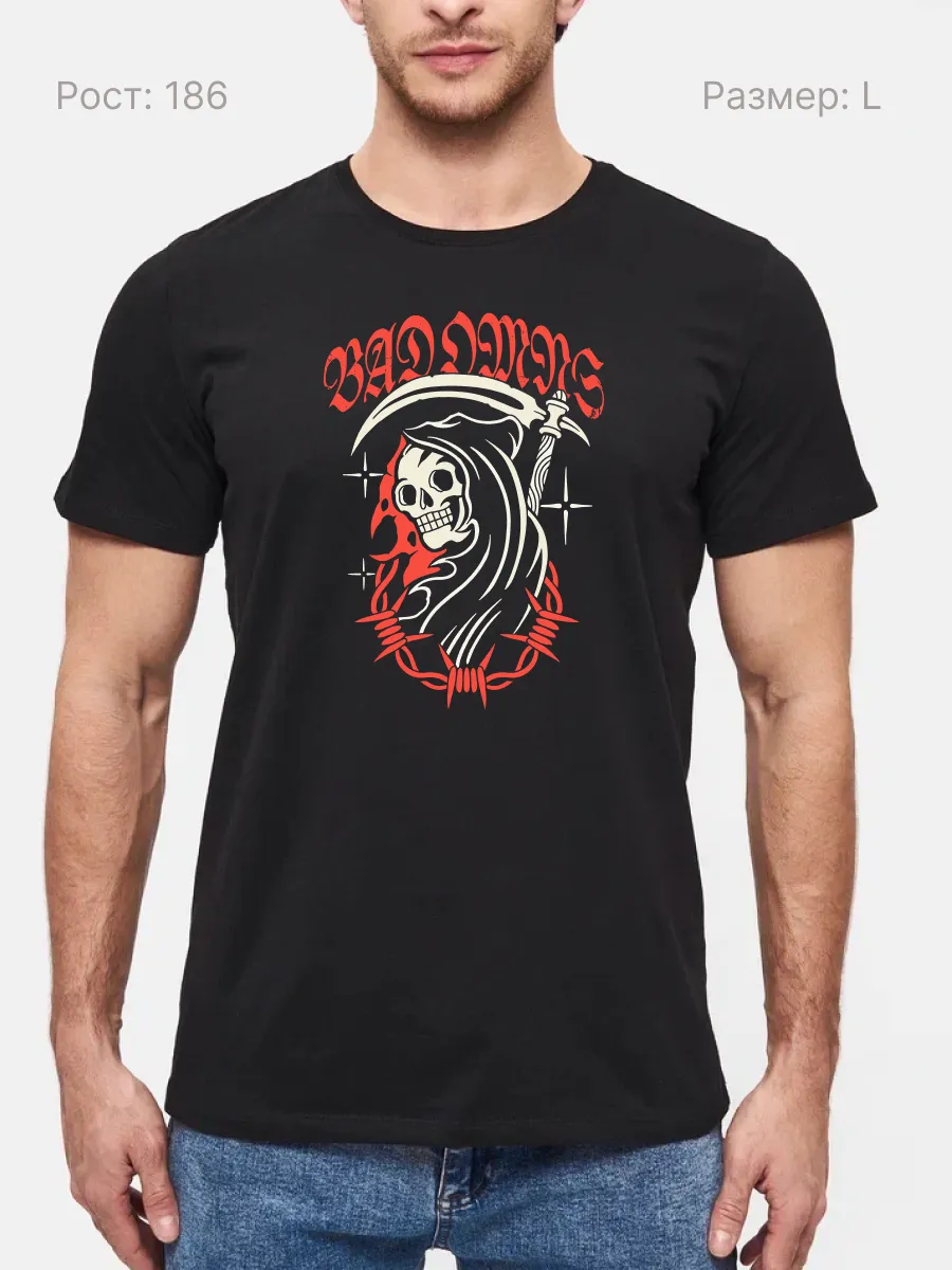 Футболка Bad Omens метал