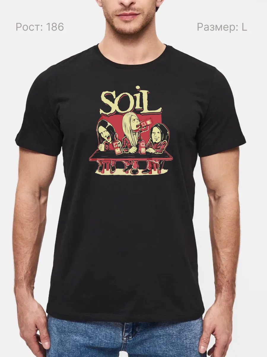 Футболка Soil метал
