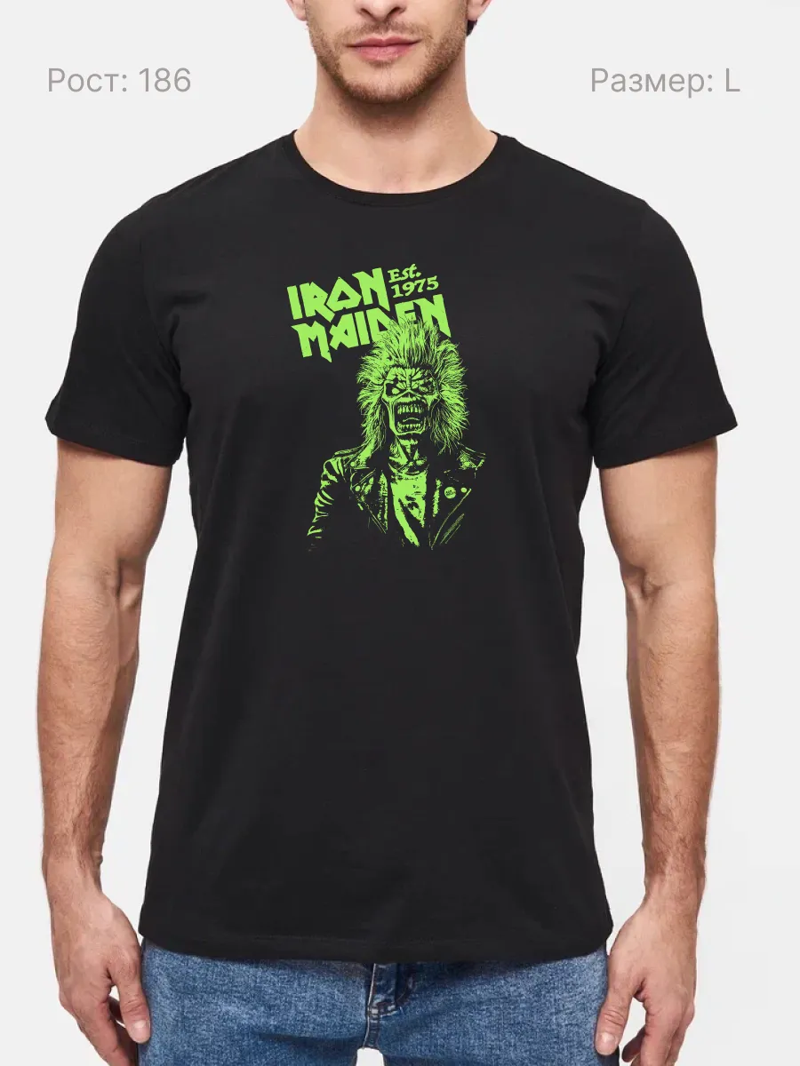 Футболка Iron Maiden метал