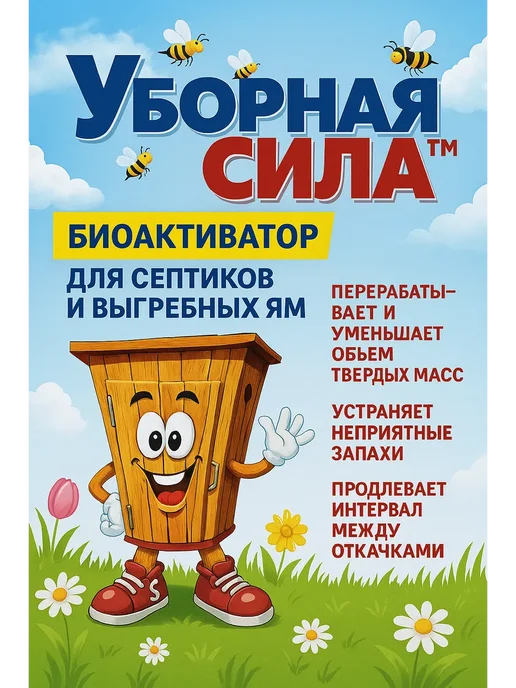 Биоактиватор для септиков и выгребных ям, вариант