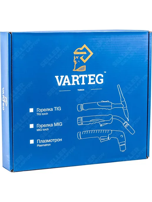 VARTEG Горелка для сварочных аппаратов TIG-26, разъем М16, 4м, вариант, фото 6