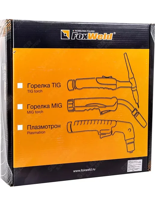 FoxWeld Горелка для сварочных аппаратов UNOTIG-18-FLEX, 35 мм2, 4м, 4 м, фото 7