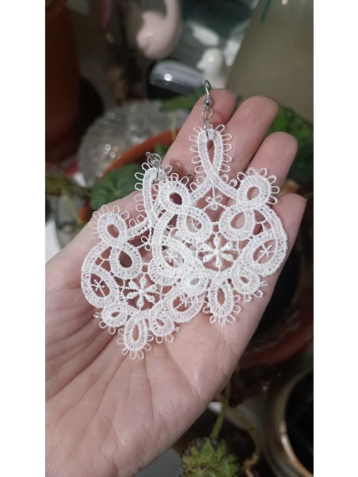 Сережки Кружево Fenytasy_art