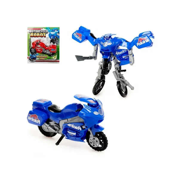 Робот-трансформер "Мотоцикл", цвета МИКС