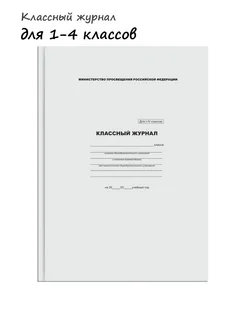 BG Классный журнал для 1-4 классов, арт. 365112