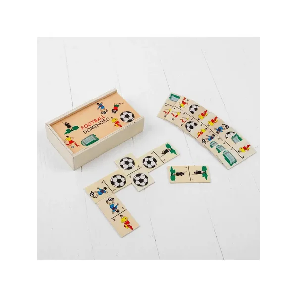 Домино Футбол 28 элементов/Детское деревянное/детское/Настол