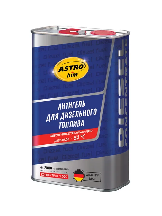ASTROHIM Антигель. Присадка для дизельного топлива (4 л.), 4 л