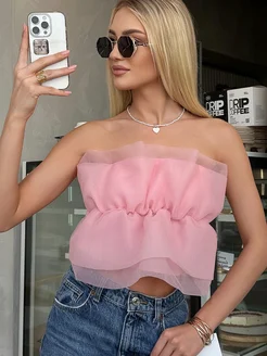 Топ вечерний с воланом Verh 399044420 купить за 1 598 ₽ в интернет‑магазине Wildberries