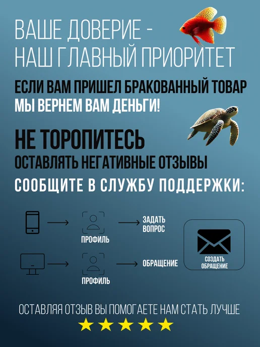 AurumCraft Нагреватель для аквариума и террариума 20-60л, 2060 л, фото 6
