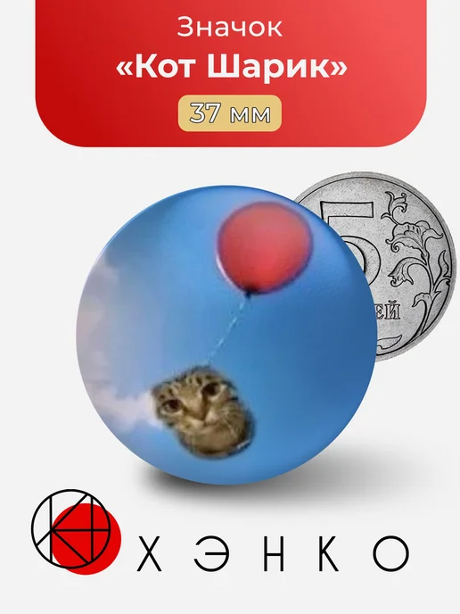 Кот Воздушный шарик Мем