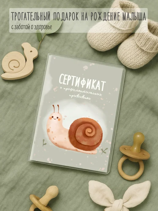 IZZI Medical Сертификат прививок детский форма 156 у-93, зеленый, фото 7