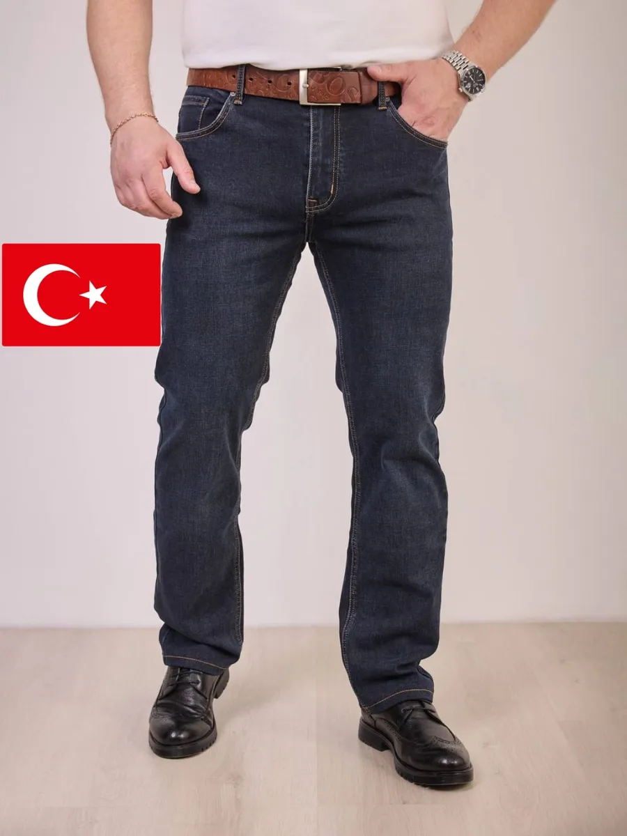 Джинсы классические прямые