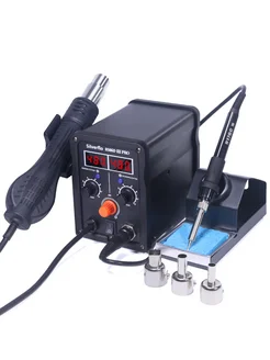Паяльник Фен Станция 8586D-III PRO Silverflo 399541839 купить за 2 509 ₽ в интернет‑магазине Wildberries