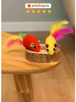Набор игрушек для кошек, 2 шт PetShop 399587869 купить за 104 ₽ в интернет‑магазине Wildberries