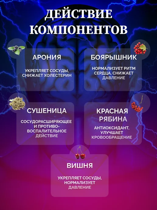 Юниздрав Мозгосердин - для чистки сосудов и здоровья сердца, вариант, фото 4