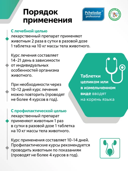 Пчелодар Нефрокэт дог таблетки для лечение и профилактика мочеполовой…, вариант, фото 3